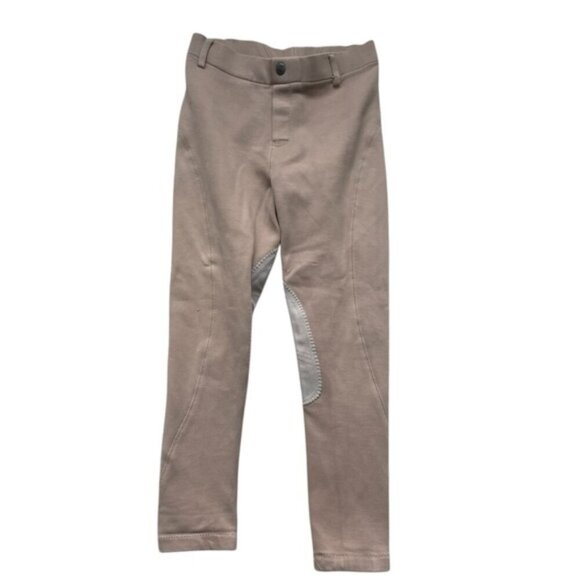 Elation Girls' Beige Equestrian Breeches Size 12 - Picture 1 of 10